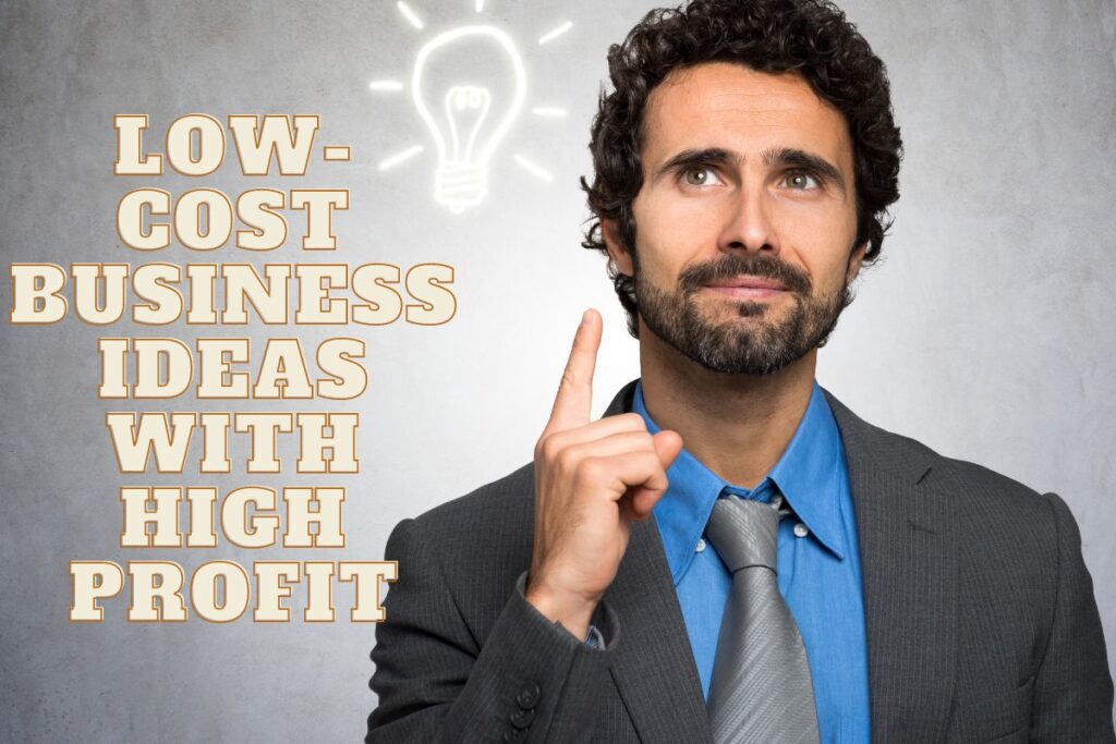 LowCost Business Ideas with High Profit Top Ventures