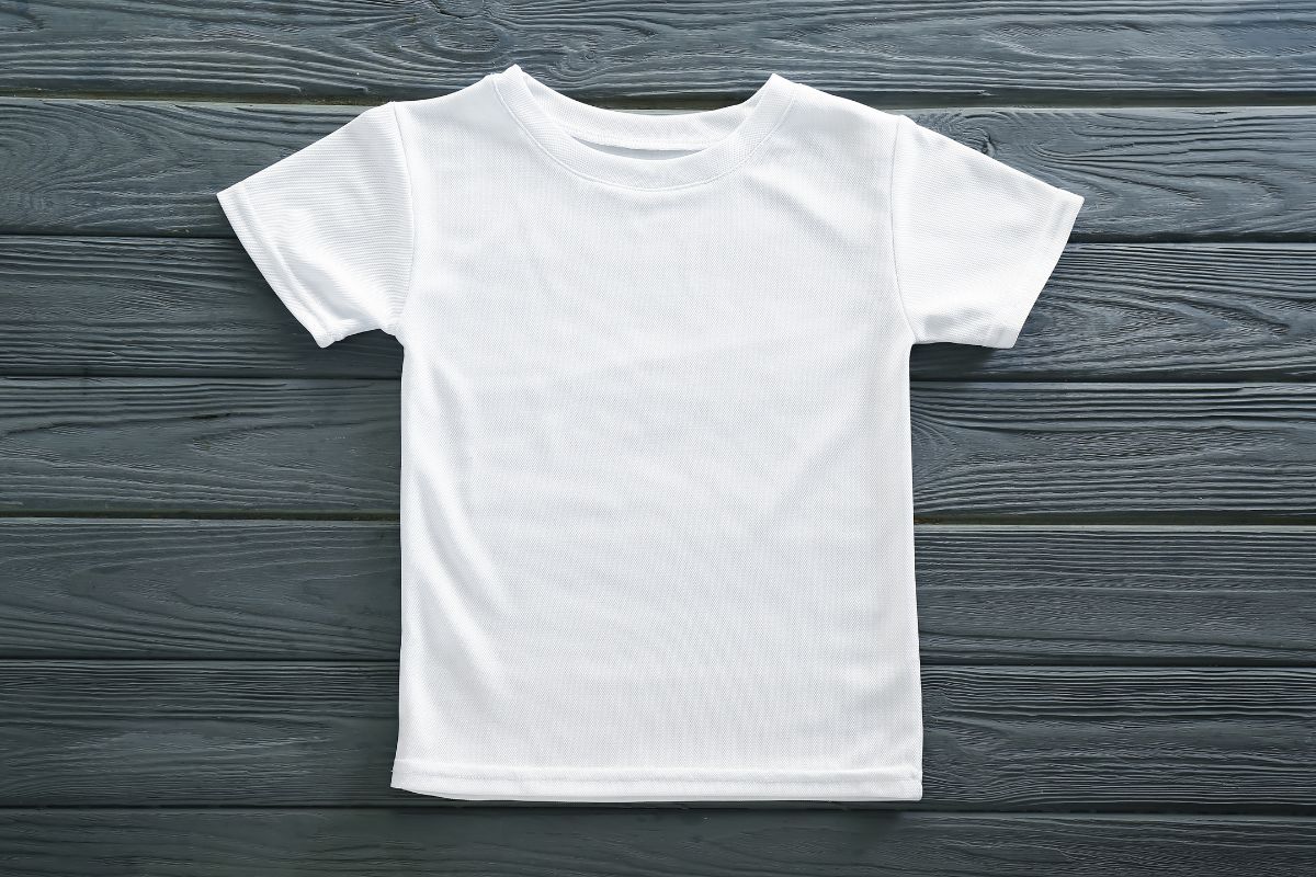 Extra small t shirt size of Bella Canvas T Shirt shown in the picture