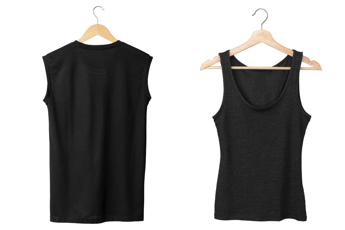 Muslce Tank Tops in black color