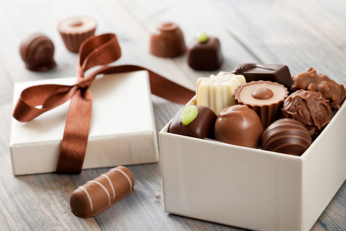 Chocolate thankyou gift