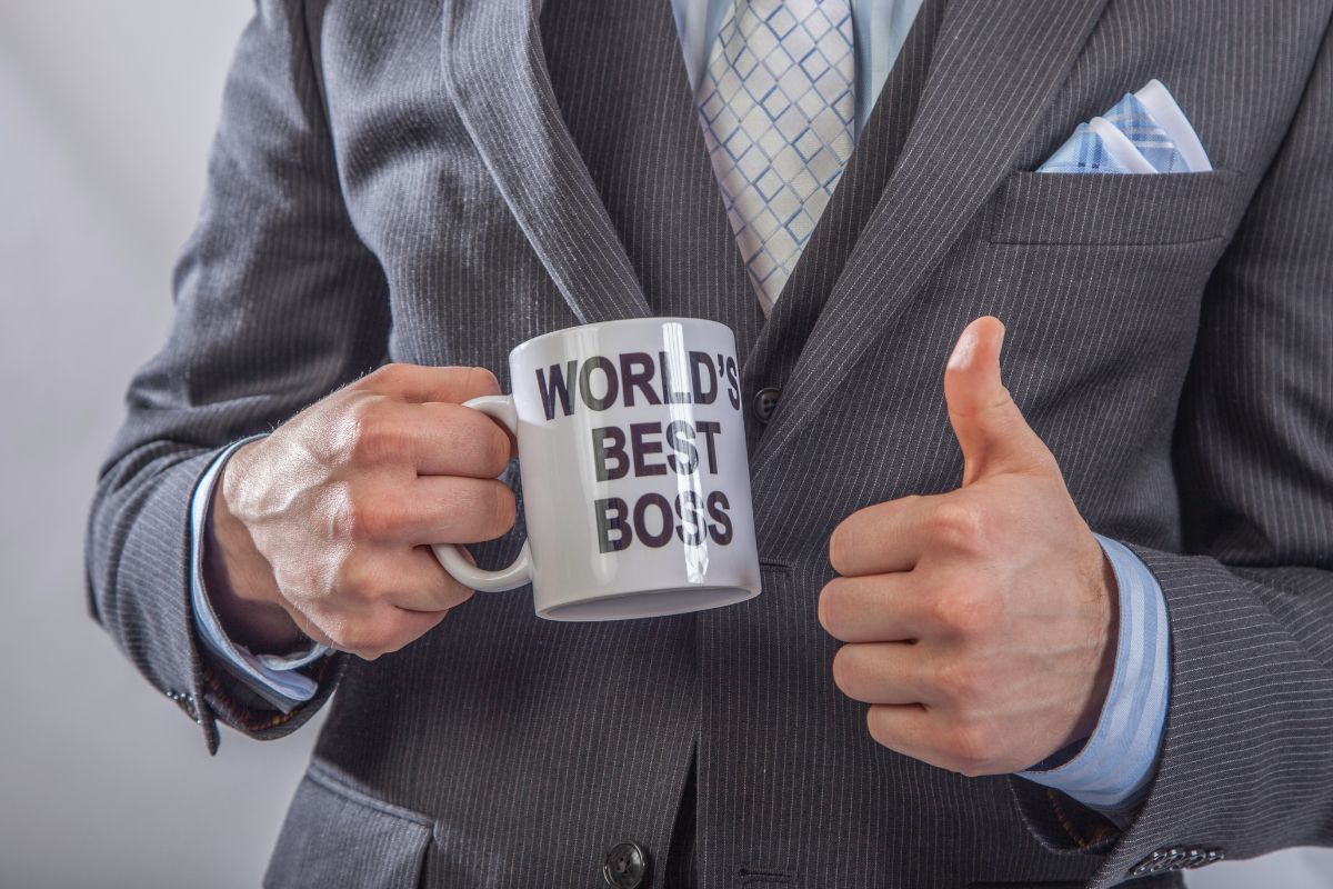 Funny mug gift for a manager