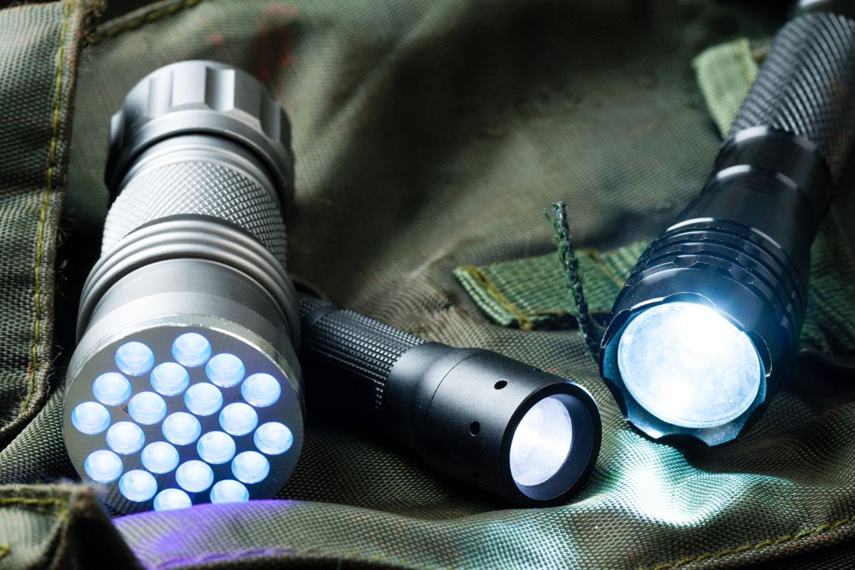Well maintained flashlights