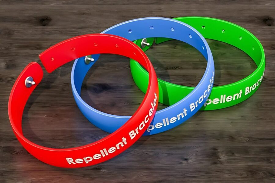 Different variety of wristband shown in the image